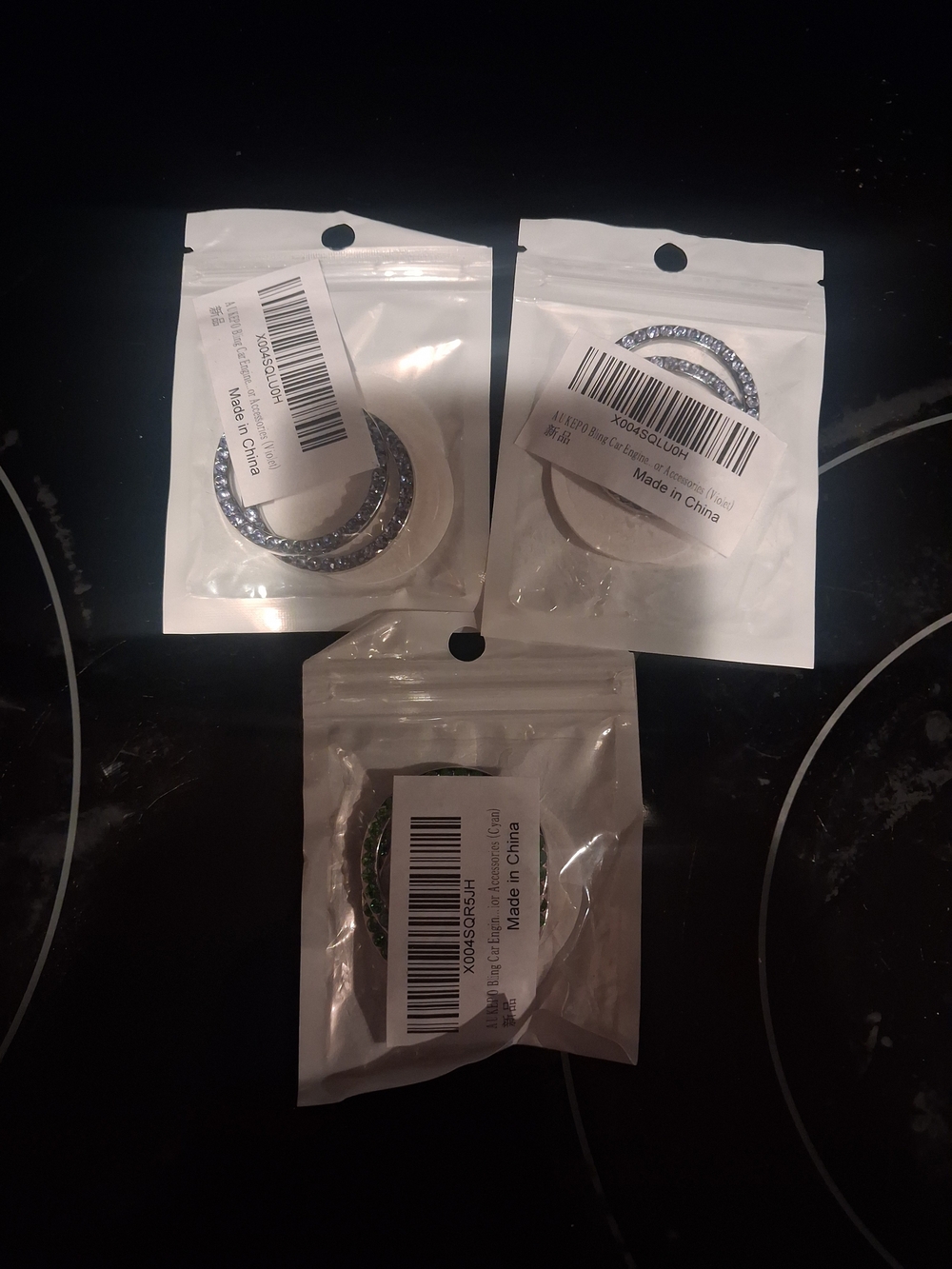 Universal Purplr and Green Engine Covers- One Is 7 Or 2  For $12